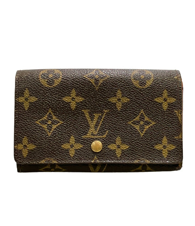 LOUIS VUITTON 二つ折り財布 ポルトモネ ビエ トレゾール モノグラム M61730 レディース ルイ・ヴィトン