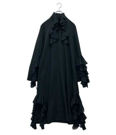 美品 FUMIE TANAKA Ray Beams 長袖ワンピース フリル FT24A-RB02 レディース SIZE F (M) フミエタナカ レイビームス