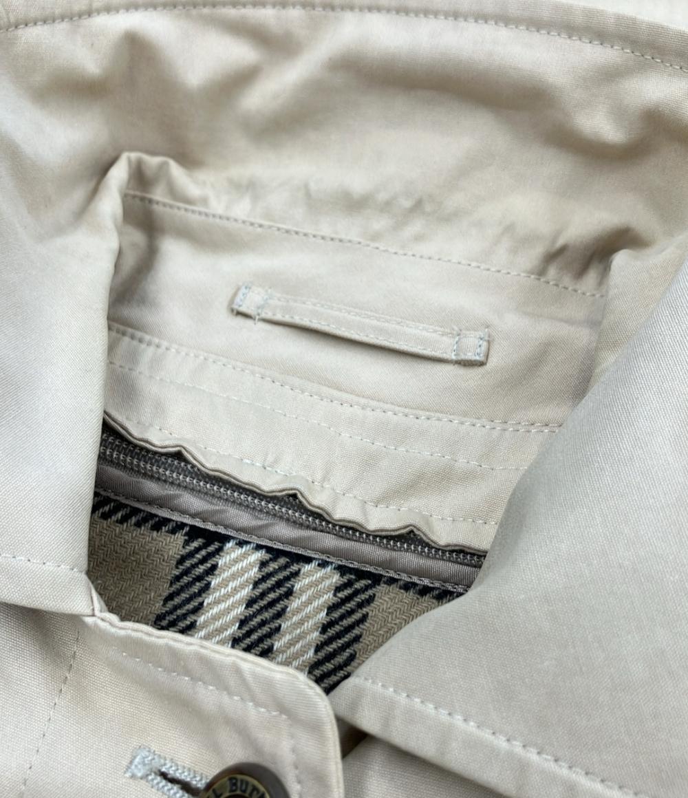 バーバリーブルーレーベル ステンカラーコート チェック レディース SIZE 38 (M) BURBERRY BLUE LABEL