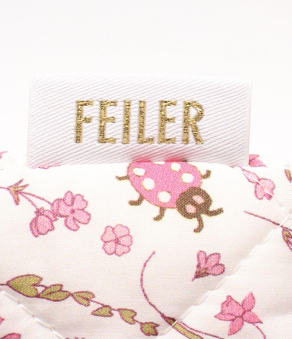 美品 フェイラー ポーチ リバティコラボ ハイジ フェイラー ガーデン レディース FEILER