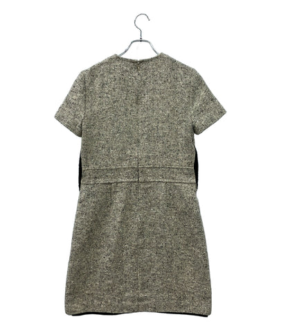 Tory Burch Vネック ツイード半袖ワンピース レディース SIZE 4 (M) トリーバーチ