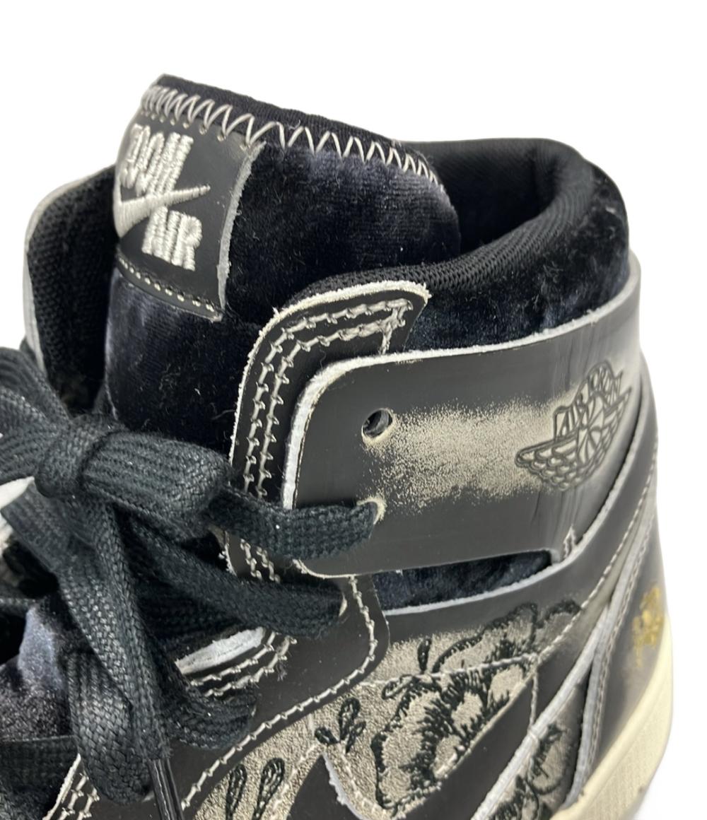 美品 ナイキ ハイカットスニーカー エア ジョーダン 1 ズーム エア FQ8155-010 メンズ SIZE 29.5 (XL) NIKE