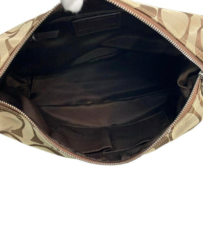 COACH ショルダーバッグ 肩掛け レザー キャンバス F17434 レディース コーチ