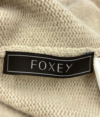 美品 フォクシー カシミヤニットショートカーディガン レディース SIZE 38 (S) FOXEY