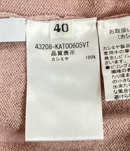 FOXEY カシミヤ 長袖ニット レディース SIZE 40 (M) フォクシー