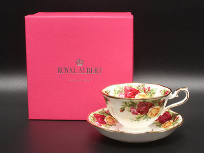美品 ROYAL ALBERT カップ＆ソーサー オールドカントリーローズ ロイヤルアルバート