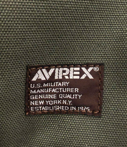 美品 AVIREX ショルダーバッグ レッグバッグ 2WAY 斜め掛け AVX348 メンズ アヴィレックス