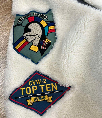 美品 AVIREX ボアジャケット メンズ SIZE L アヴィレックス