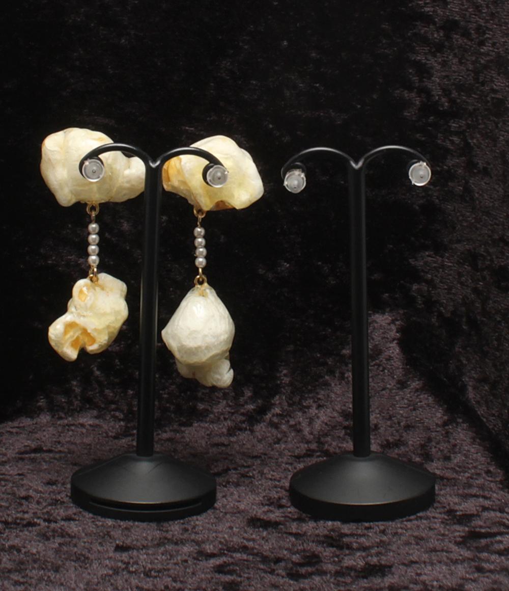 美品 ロタリパーカー ピアス ポップコーンモチーフ ブローチ ４点セット レディース ROTARI PARKER