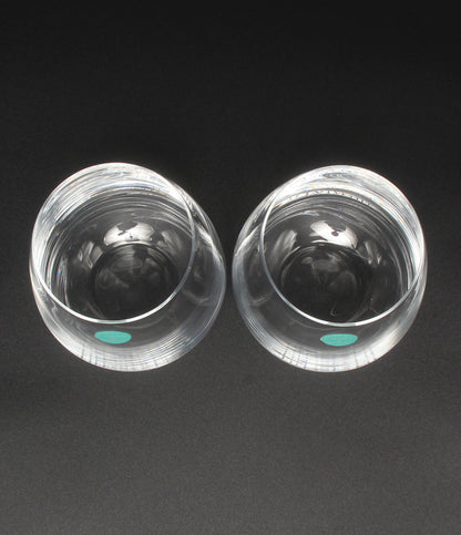 美品 Tiffany & Co. グラス タンブラー 2点セット ペア TCO ティファニー