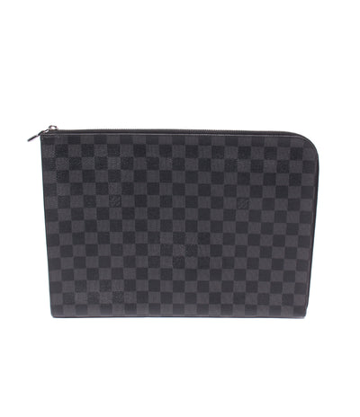 LOUIS VUITTON クラッチバッグ セカンドバッグ ポシェット ジュール GM NM ダミエ グラフィット N64437 メンズ ルイ・ヴィトン