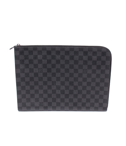 LOUIS VUITTON クラッチバッグ セカンドバッグ ポシェット ジュール GM NM ダミエ グラフィット N64437 メンズ ルイ・ヴィトン