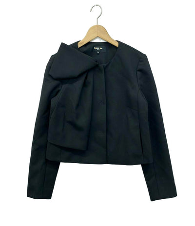 ポールカ ノーカラージャケット レディース SIZE 38 (M) PAULE KA