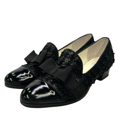 LANVIN en Bleu オペラシューズ 2457 レディース SIZE 24 1/2 ランバンオンブルー