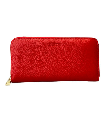 美品 バルコス ラウンドファスナー長財布 レディース BARCOS