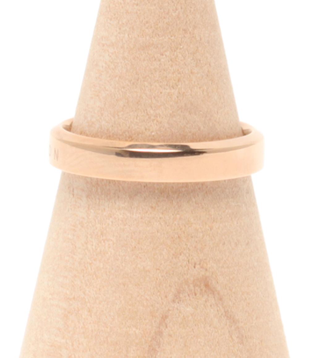 美品 Daniel Wellington リング 指輪 ロゴ レディース SIZE 9号 ダニエルウェリントン