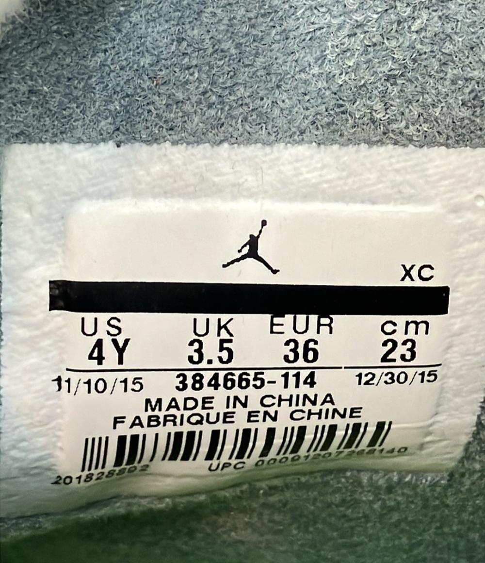 AIR JORDAN NIKE ハイカットスニーカー エアジョーダン6 レトロ 384665-114 レディース SIZE 23.0 エアジョーダン ナイキ