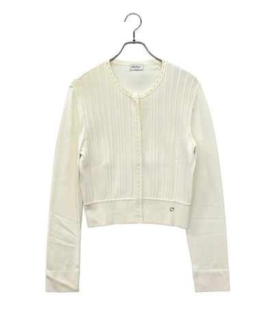 Salvatore Ferragamo 長袖カーディガン レディース SIZE M サルヴァトーレフェラガモ