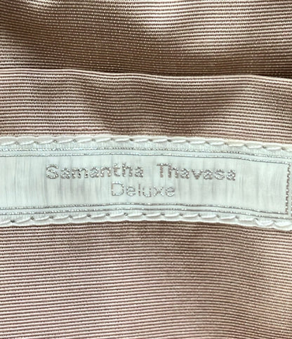 Samantha Thavasa ハンドバッグ ショルダーバッグ 2WAY 斜め掛け クロコ型押し レディース サマンサタバサ