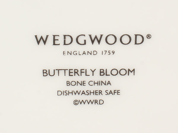 美品 WEDGWOOD プレート 皿 4点セット 21cm バタフライ ブルーム ウエッジウッド