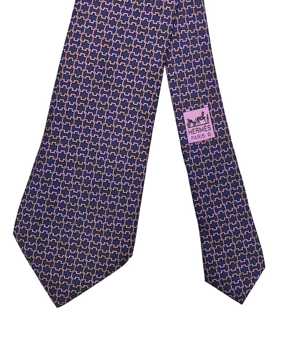 エルメス ネクタイ シルク100% メンズ HERMES