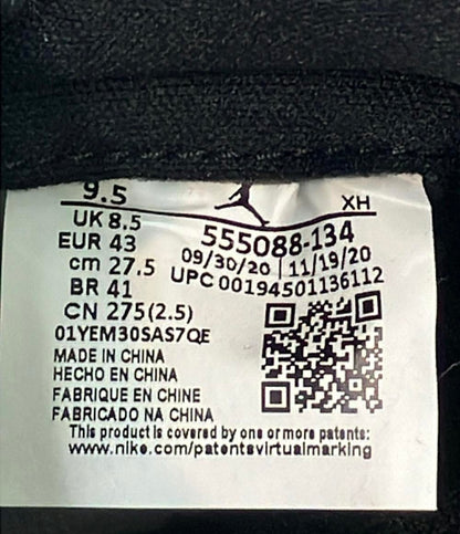 美品 Air Jordan NIKE ハイカットスニーカー ユニバーシティブルー エアジョーダン1 レトロ ハイ OG 555088-134 メンズ SIZE 27.5 (L) エアジョーダン