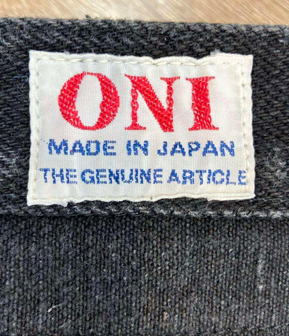 oni denim デニムパンツ 20oz シークレット リラックステーパード ONI-622ZR-BK メンズ SIZE 30 (M) 鬼デニム