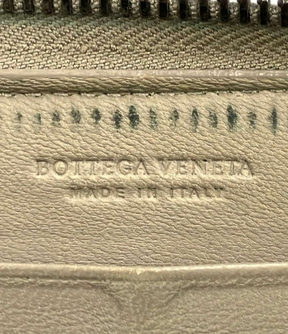 BOTTEGA VENETA ラウンドファスナー長財布 イントレチャート レディース ボッテガ・ヴェネタ