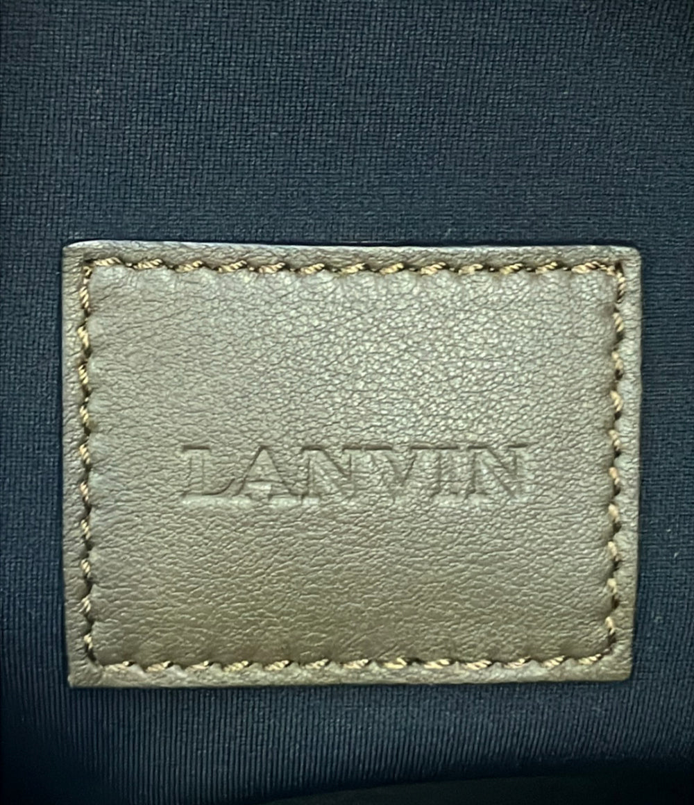 美品 LANVIN クラッチバッグ セカンドバッグ レディース ランバン