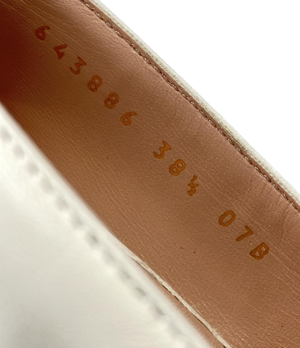 グッチ パンプス チャンキーヒール レディース SIZE 38 1/2 (XL) GUCCI