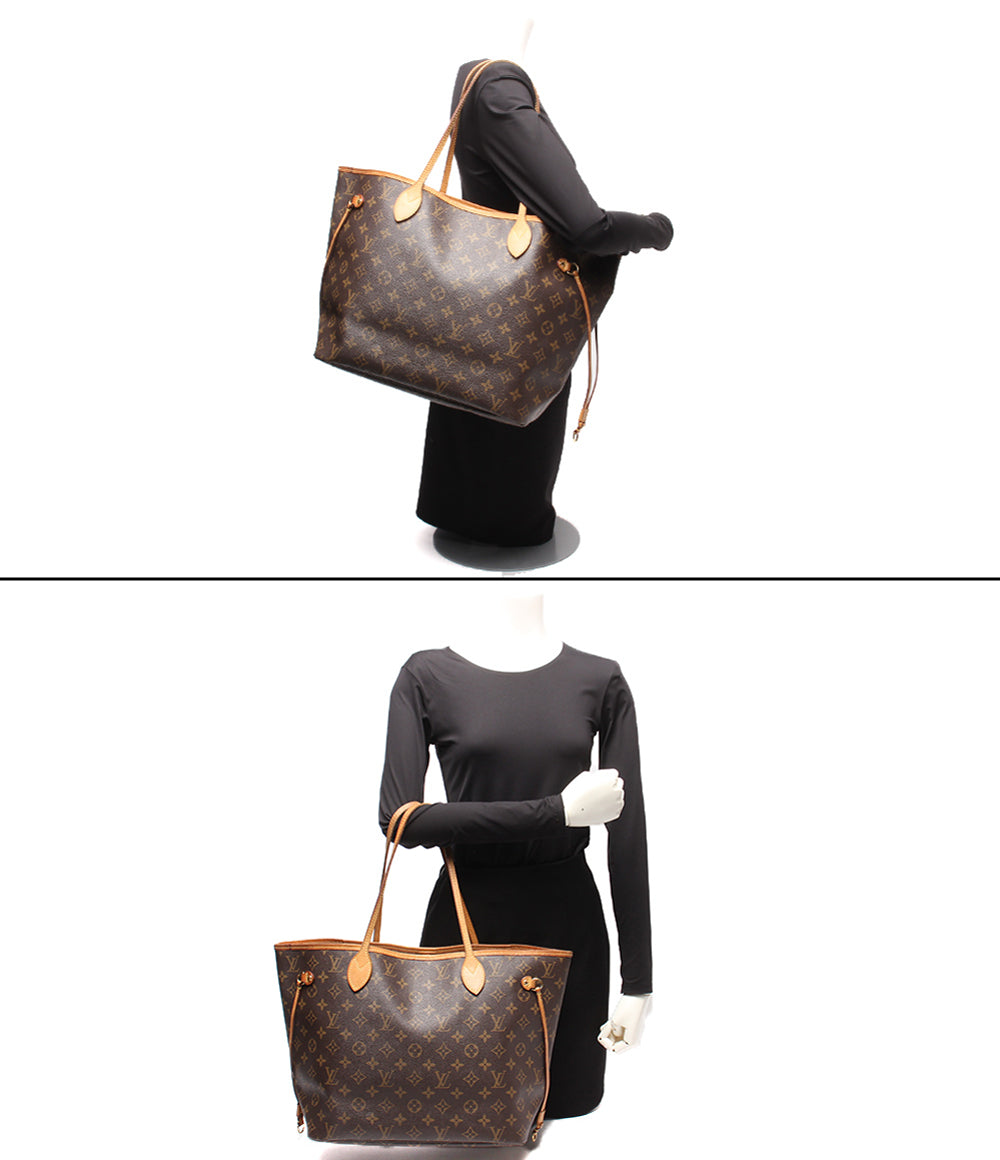 LOUIS VUITTON トートバッグ ショルダーバッグ 肩掛け ネヴァーフルMM