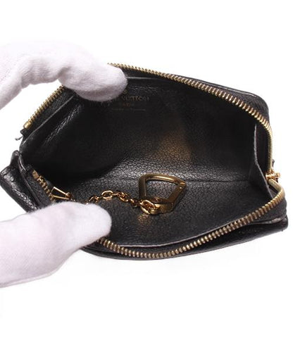 LOUIS VUITTON カードケース コインケース カラビナ付き ポルト カルト レクト ヴェルソ モノグラム アンプラント M69421 メンズ レディース