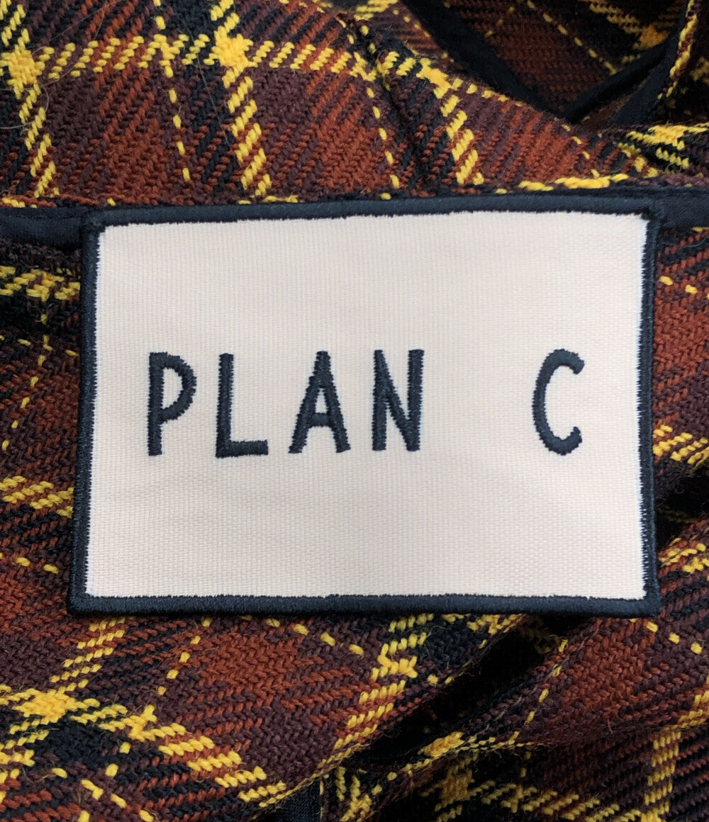 ノースリーブチェックワンピース      レディース SIZE 36 (S) PLAN C