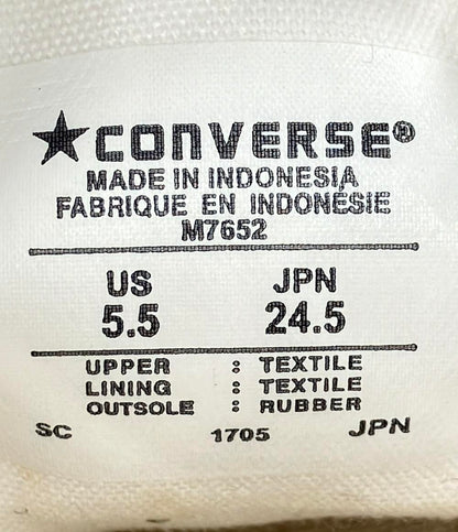 コンバース ローカットスニーカー ALL STAR OX M7652 レディース SIZE 24.5 (L) CONVERSE