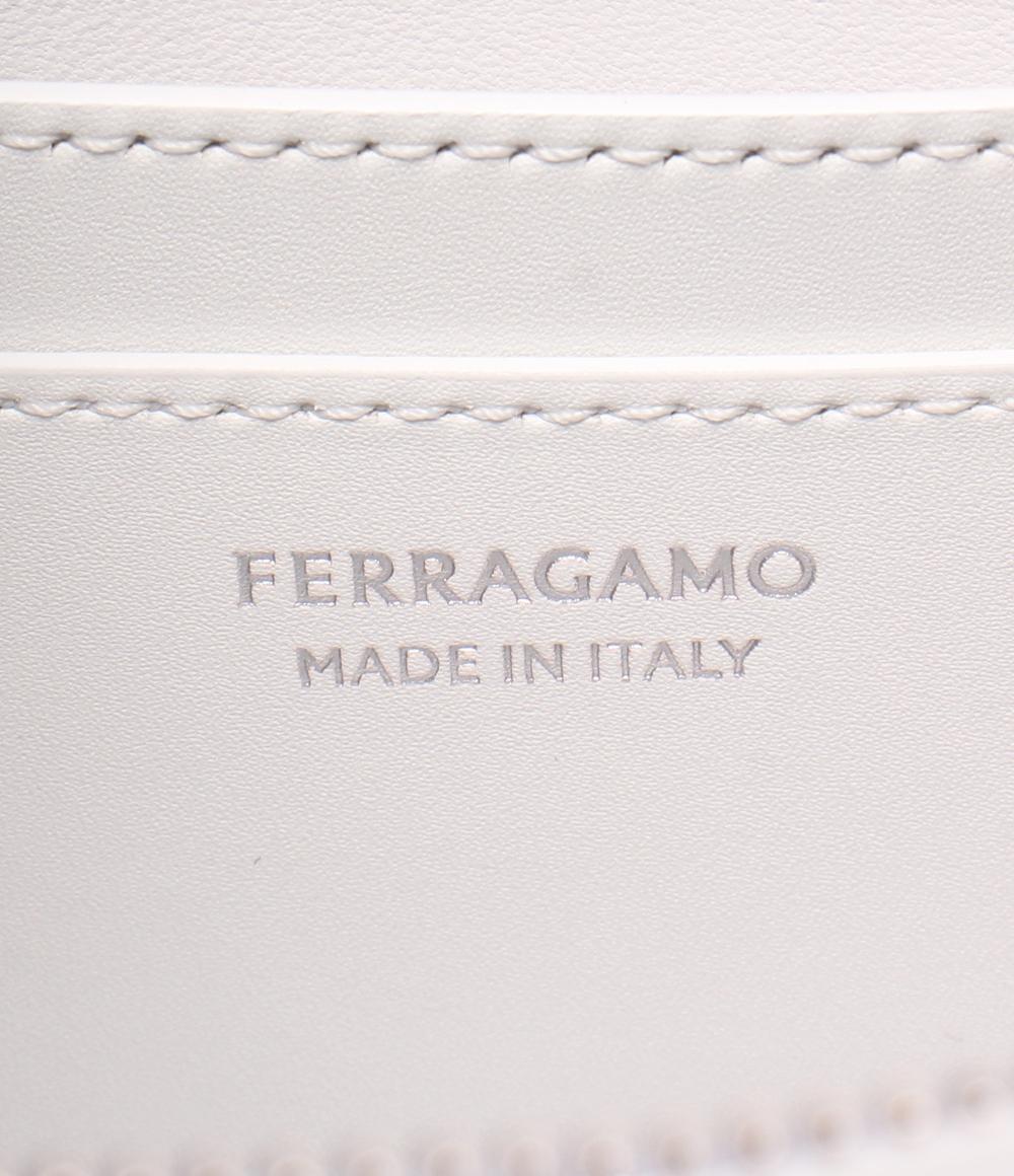 美品 Ferragamo ショルダーバッグ 肩掛け ホーボー ガンチーニ レディース フェラガモ