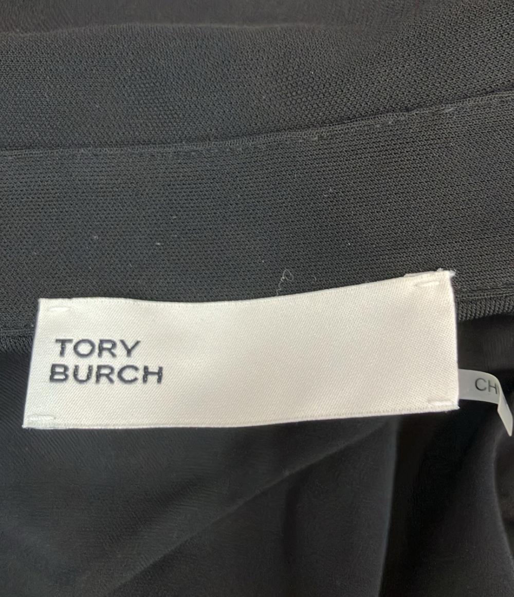 Tory Burch 長袖ワンピース ベルト付きジャージーシャツワンピース 24 25AW Belted jersey shirtdress 998344 レディース SIZE 4 (M) トリーバーチ