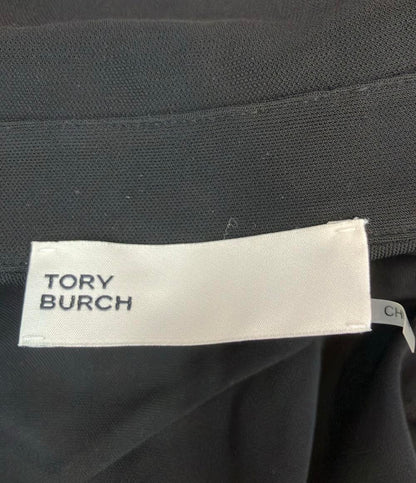 Tory Burch 長袖ワンピース ベルト付きジャージーシャツワンピース 24 25AW Belted jersey shirtdress 998344 レディース SIZE 4 (M) トリーバーチ