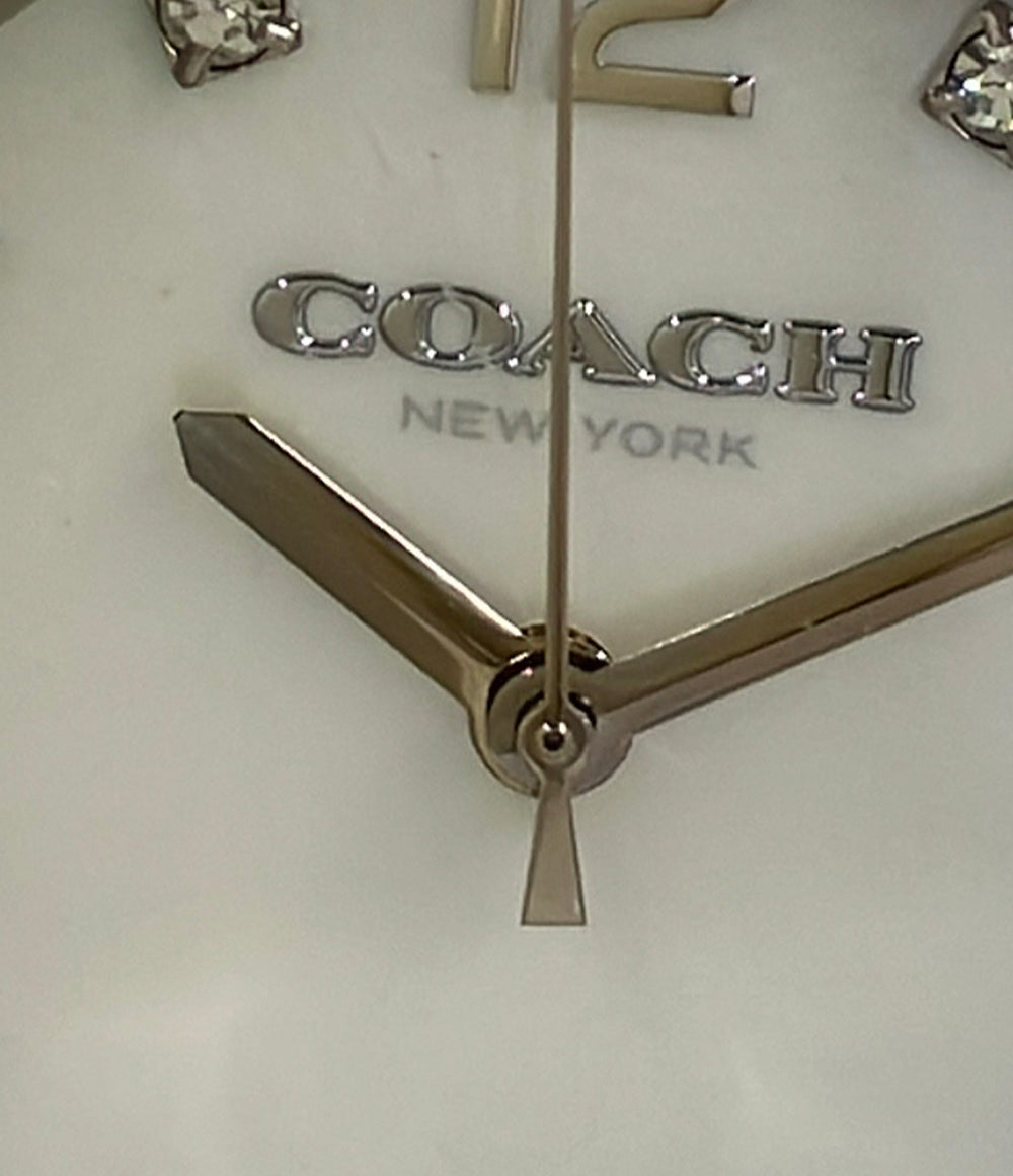 COACH 腕時計 クオーツ ホワイト CA.67.7.28.0948 レディース コーチ