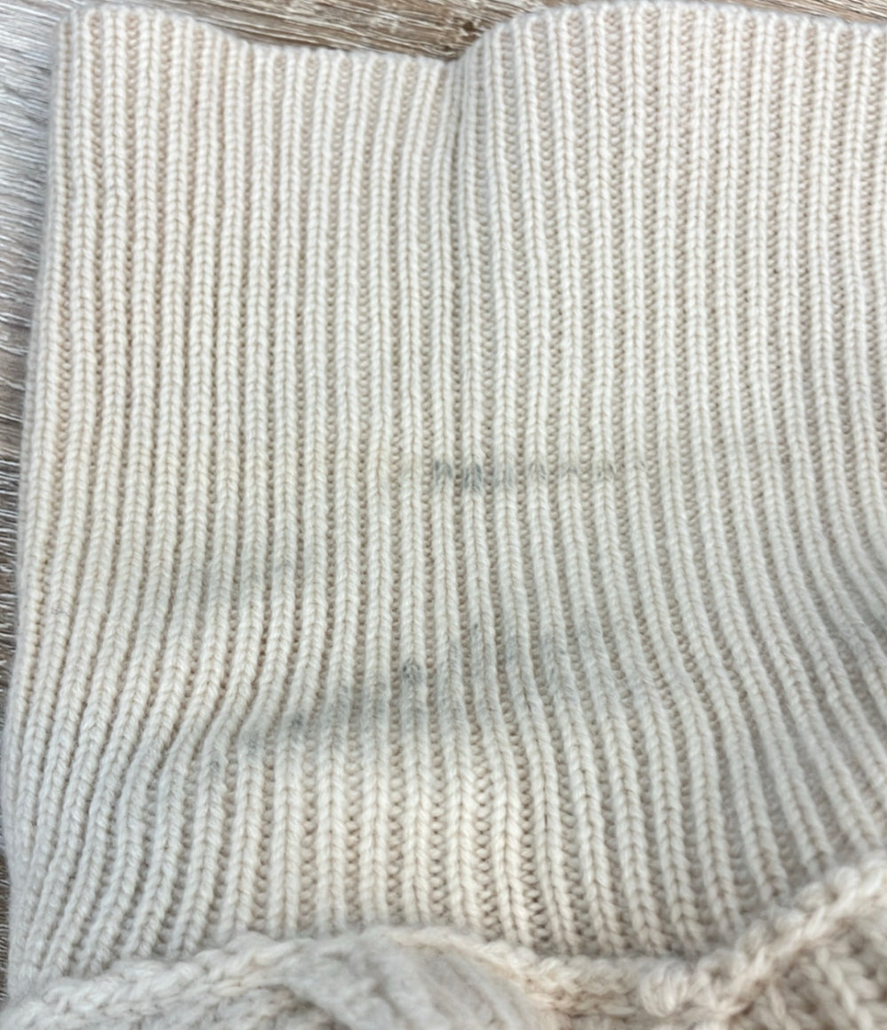 MAX MARA 長袖ニット カシミヤ ウール ケーブル ミセス＆エレガンス レディース SIZE L マックスマーラ