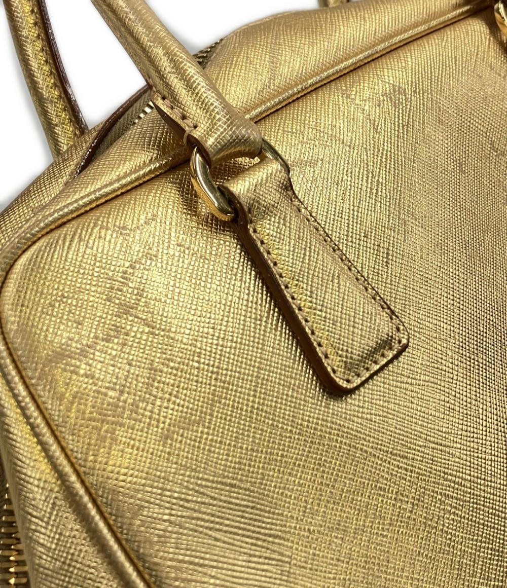 訳あり PRADA ハンドバッグ ミニボストンバッグ サフィアーノ BN1113