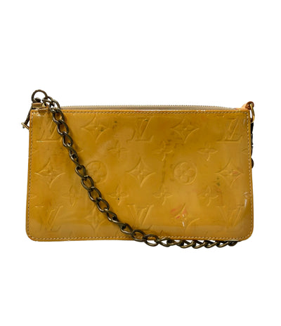 LOUIS VUITTON ショルダーバッグ チェーン 斜め掛け レキシントン モノグラム ヴェルニ M91058 レディース ルイ・ヴィトン