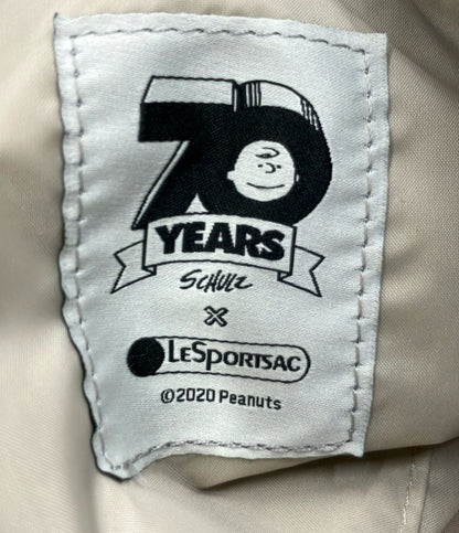 美品 LeSportsac SNOOPY ボストンバッグ トートバッグ ショルダーバッグ 2WAY 斜め掛け レディース レスポートサック スヌーピー