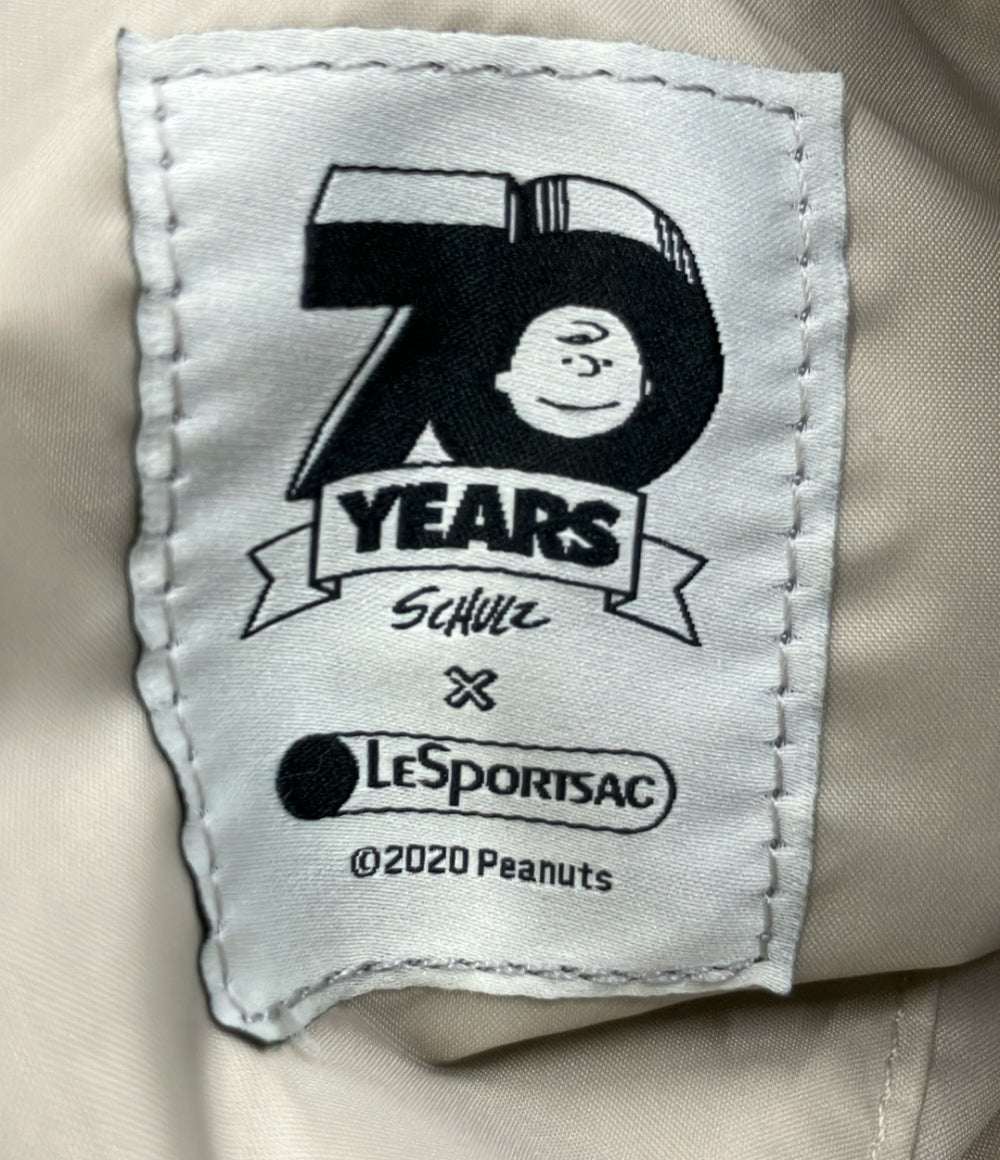 美品 LeSportsac SNOOPY ボストンバッグ トートバッグ ショルダーバッグ 2WAY 斜め掛け レディース レスポートサック スヌーピー