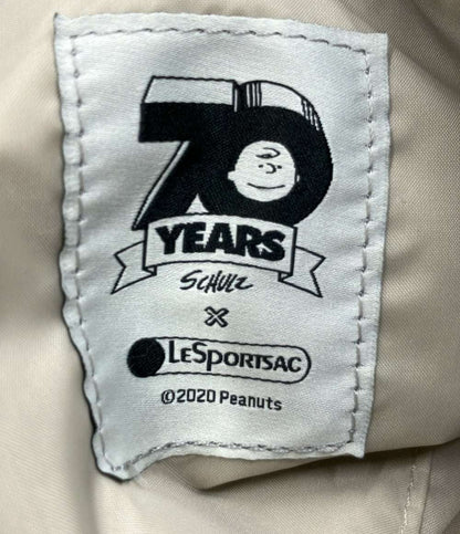 美品 LeSportsac SNOOPY ボストンバッグ トートバッグ ショルダーバッグ 2WAY 斜め掛け レディース レスポートサック スヌーピー