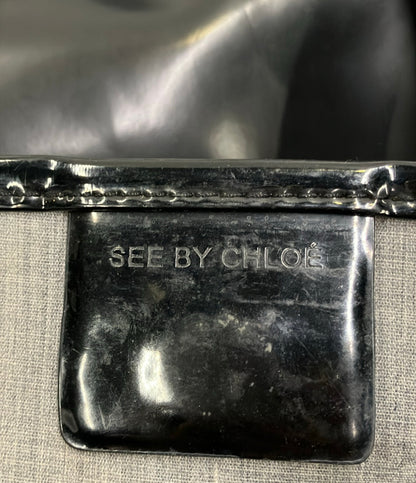 SEE BY CHLOE トートバッグ エナメル レディース シーバイクロエ