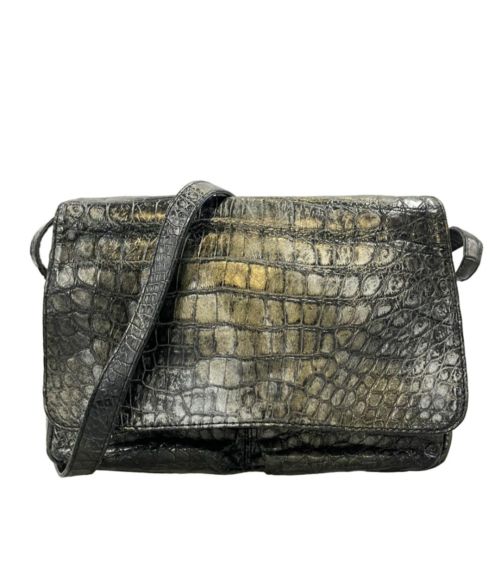 JRA ショルダーバッグ 斜め掛け クロコダイル レディース ジェイアールエイ