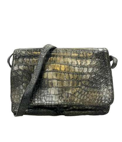 JRA ショルダーバッグ 斜め掛け クロコダイル レディース ジェイアールエイ