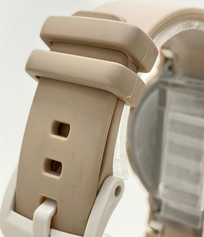 CASIO 腕時計 Bluetooth BABY-G クオーツ ベージュ BSA-B100 レディース カシオ