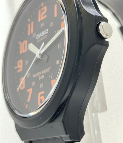 美品 CASIO 腕時計 クオーツ ブラック MW-240 メンズ カシオ