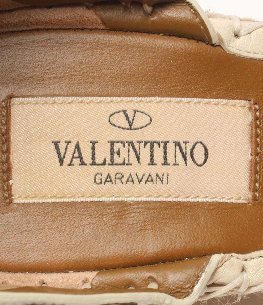 Valentino Garavani ウェッジソールサンダル ロックスタッズ MW2S0780 レディース SIZE 37 (23.5cm) ヴァレンティノ・ガラヴァーニ